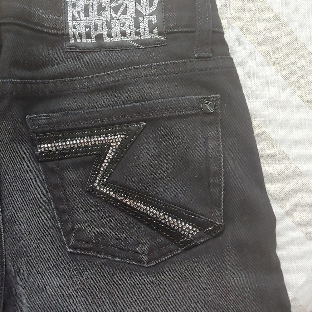Rock and republic medium wash jeans